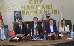 CHP heyeti Hakkari’de: ‘Kayyum atamaları, AKP’nin belediyelere çökme projesidir’