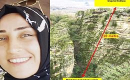 ‘Eşini kayalıklardan iterek öldürdü’ iddiasına müebbet istemi