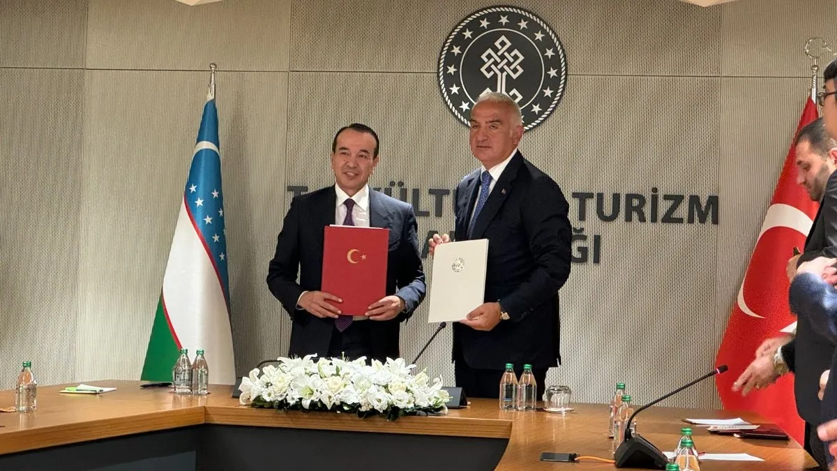 Türkiye ve Özbekistan arasında “Kültür Alanında Niyet Protokolü ve Eylem Planı” imza töreni gerçekleştirildi