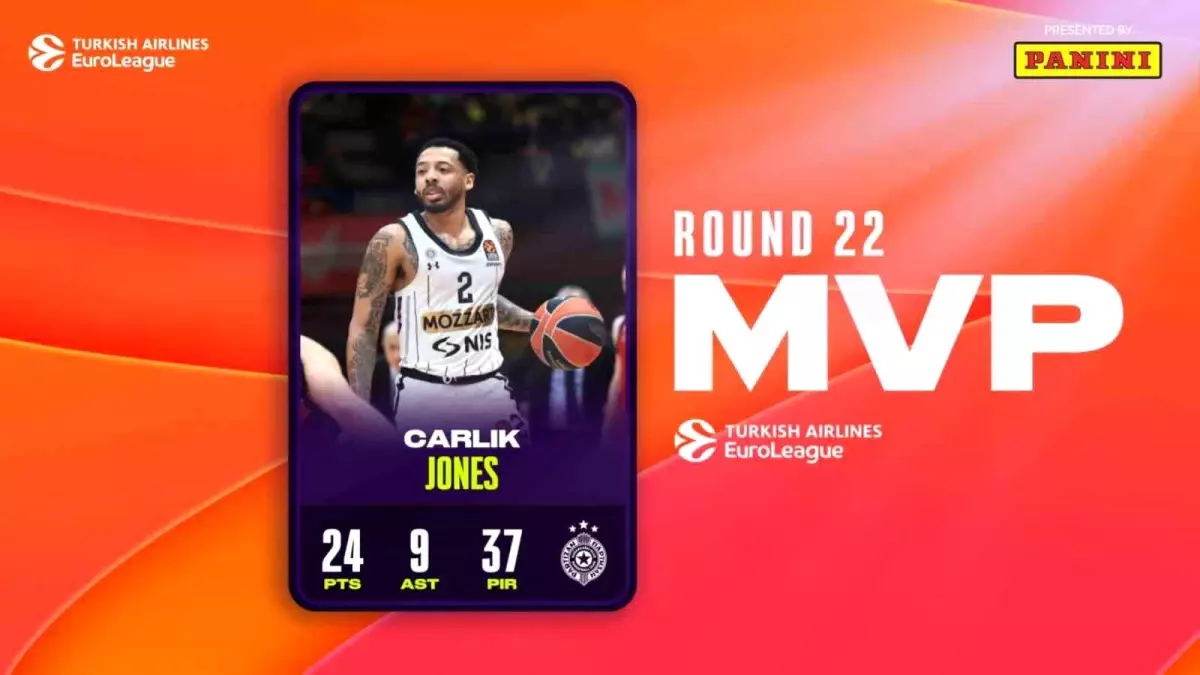 Euroleague’de MVP Carlik Jones