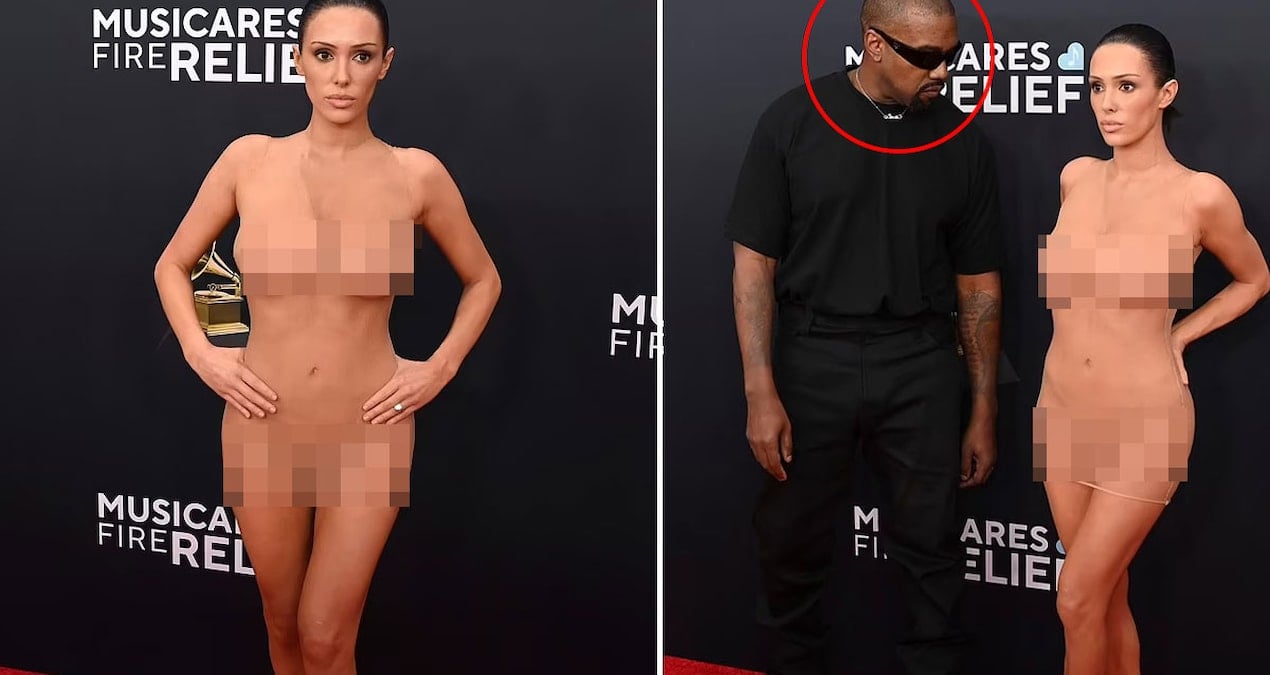 Dünyanın en zengin şarkıcısının eşi ödül törenine giyinmeden geldi